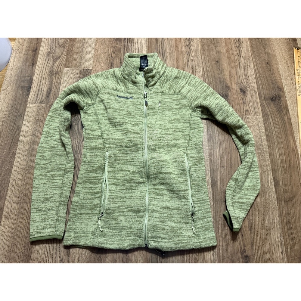 Avalanche Sweater, Women's Size Small? Green, Full Zip, Turtleneck, Zip Pockets